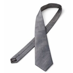 Bruno Piattelli Extra Long Silk Tie Navy Gold XL Italy 3.5 W